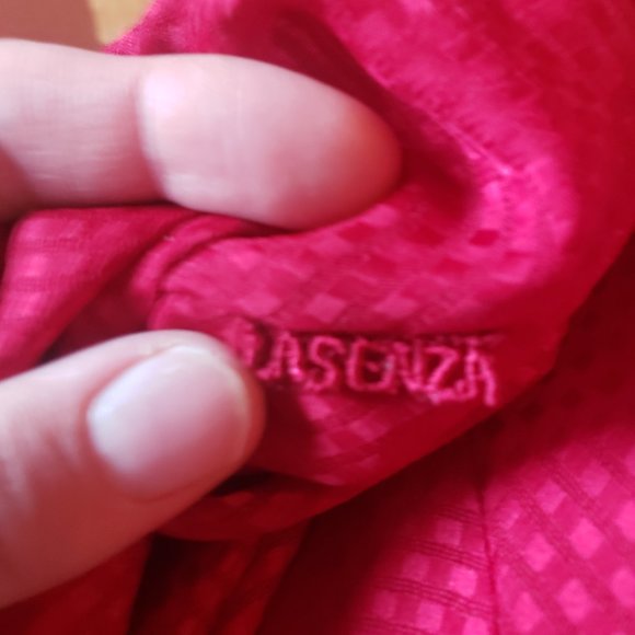 Sheer polka dot maroon LaSenza slip - Picture 3 of 6